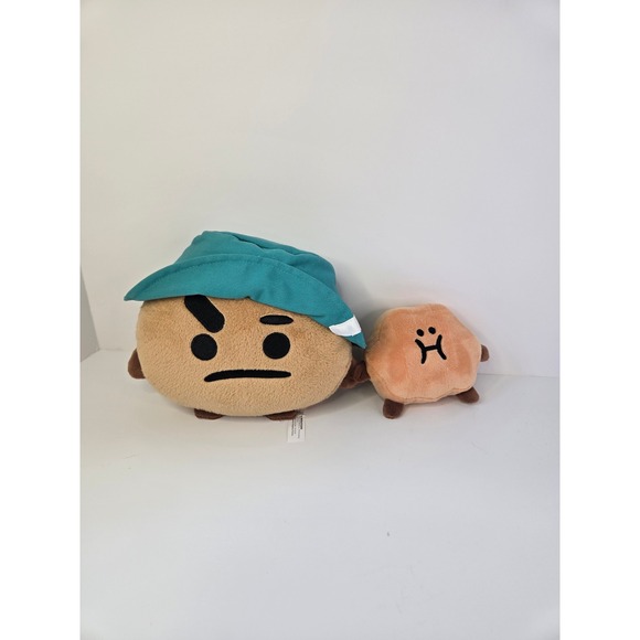 Line Friends Other - BT21 Shooky Plush with Teal Bucket Hat and Friend Line Friends BTS